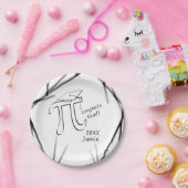 Wiskunde Afstudeerder papier Bord aanpassen (Feest)