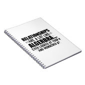 wiskunde algebra | Mathematicus Wiskunde Gifts Notitieboek (Rechterzijde)