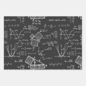 wiskunde, algebra, meetkunde, kogelpen inpakpapier vel (Voorkant 2)