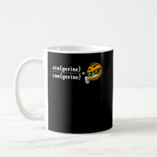 Wiskunde Algebra Tangerine Funny Science Joke Koffiemok