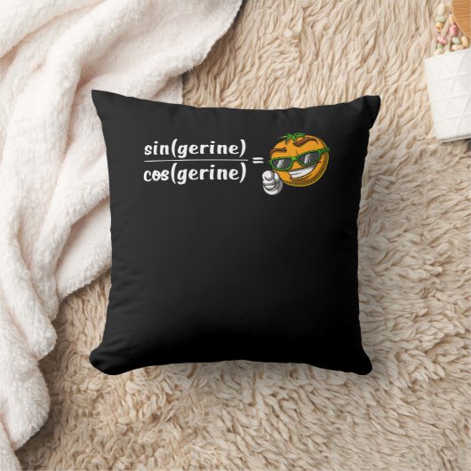 Wiskunde Algebra Tangerine Funny Science Joke Kussen (Deken)