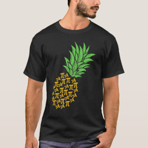 Wiskunde anananas wiskundige wiskunde algebra N T-shirt