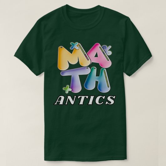 Wiskunde Antica 1 T-shirt (Design voorkant)