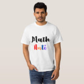 Wiskunde Antics Colorful Logo T-shirt (Voorkant volledig)