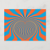 WISKUNDE ART HEART BRIEFKAART (Voorkant)