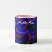 Wiskunde Art Ring Koffie Mok (Midden)