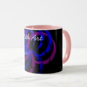 Wiskunde Art Ring Koffie Mok (Voorkant rechts)