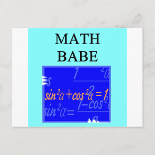 WISKUNDE BABE BRIEFKAART