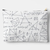 Wiskunde Berekeningen en Vormen Gepersonaliseerd Etui (Achterkant)