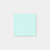 Wiskunde blauw grafisch papier post-it® notes (Voorkant)