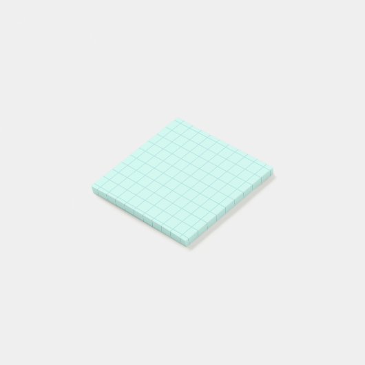 Wiskunde blauw grafisch papier post-it® notes (Schuin)