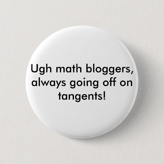 wiskunde bloggers button (Voorkant)