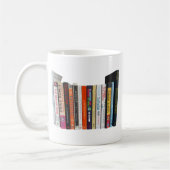 Wiskunde boekenplank koffiemok (Links)