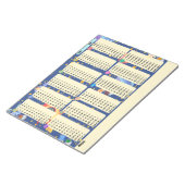 Wiskunde Boor Ruimte Avontuur (Vermenigvuldiging) Notitieblok (Schuin)