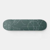 Wiskunde-bord Persoonlijk Skateboard (Horizontaal)