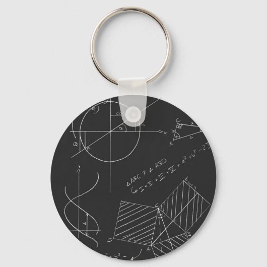 Wiskunde bord sleutelhanger (Voorkant)