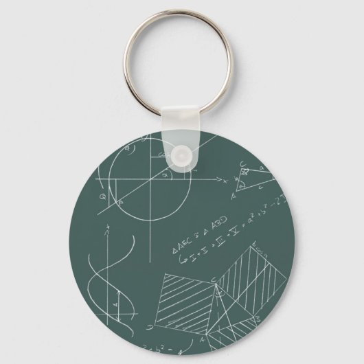 Wiskunde bord sleutelhanger (Voorkant)