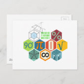 wiskunde briefkaart (Voorkant / Achterkant)