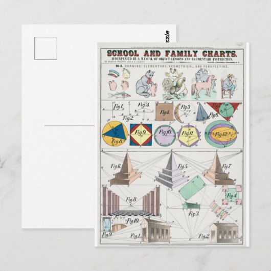 wiskunde briefkaart (Voorkant / Achterkant)