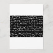 Wiskunde Briefkaart (Voorkant)