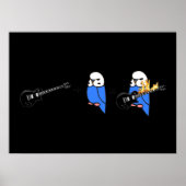 Wiskunde Budgie Poster (Voorkant)