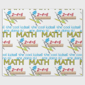 Wiskunde Cadeaupapier (Vlak)