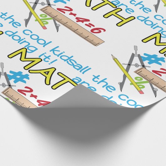 Wiskunde Cadeaupapier (Hoek)