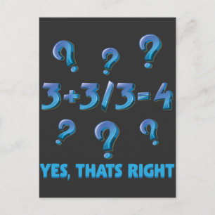 Wiskunde calculator Studentenonderwijs wiskundige Briefkaart