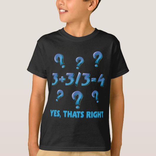 Wiskunde calculator Studentenonderwijs wiskundige T-shirt (Voorkant)