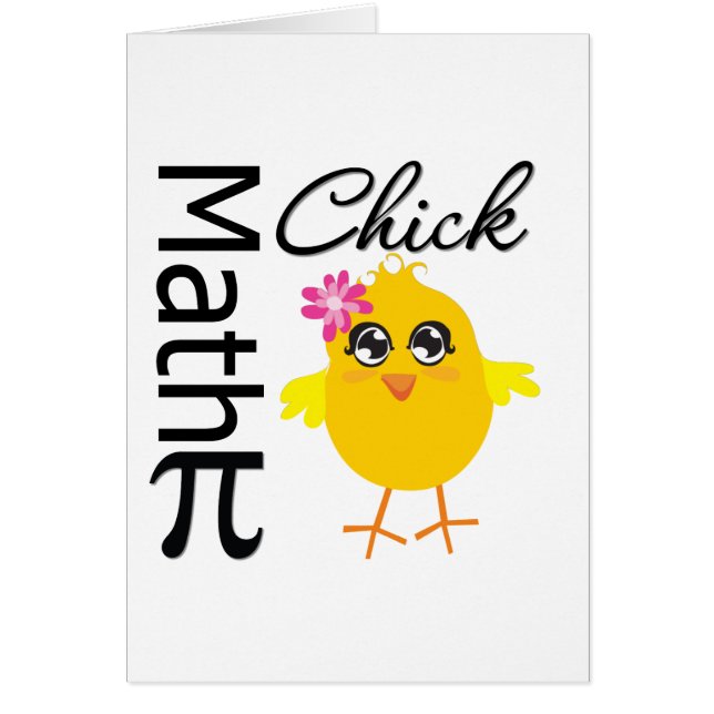 Wiskunde Chick (Voorkant)