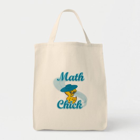 Wiskunde Chick #3 Tote Bag (Voorkant)