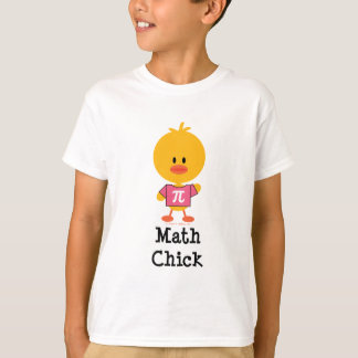 Wiskunde Chick Kinder T-shirt