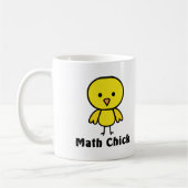 Wiskunde Chick Koffiemok (Links)