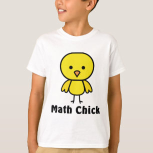 Wiskunde Chick T-shirt