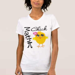 Wiskunde Chick T-shirt
