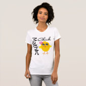 Wiskunde Chick T-shirt (Voorkant volledig)