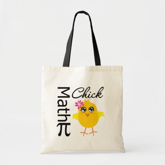 Wiskunde Chick Tote Bag (Voorkant)