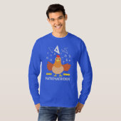Wiskunde Chicken Gag Funny Mathemachicken T-shirt (Voorkant volledig)