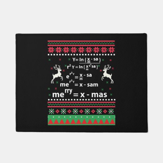 WISKUNDE CHRISTMAS DEURMAT (Voorkant)