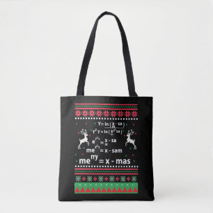 WISKUNDE CHRISTMAS TOTE BAG