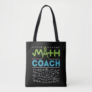 Wiskunde Coach Mathematics Tutor Tote Bag