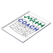 Wiskunde coach wiskundedocent notitieboek (Linkerzijde)