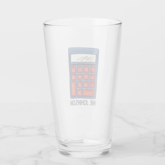 Wiskunde curator lerarenopleiding glas (Achterkant)