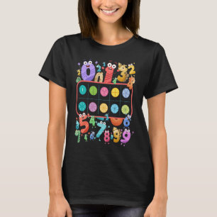 Wiskunde dag kostuum ideaal voor kinderen en dinos t-shirt
