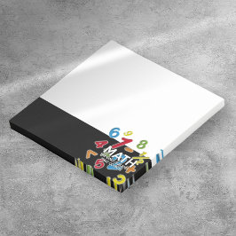 Wiskunde de enige onderwerp dat telt Funny Quote Post-it® Notes