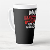 Wiskunde. De enige plaats waar mensen 69 Watermelo Latte Mok (Linkerhoek)