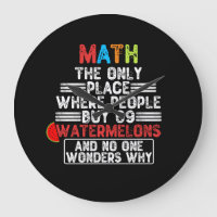 Wiskunde de enige plaats waar mensen 69 watermeloe