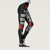 Wiskunde de enige plaats waar mensen kopen - grapp leggings (Rechts)