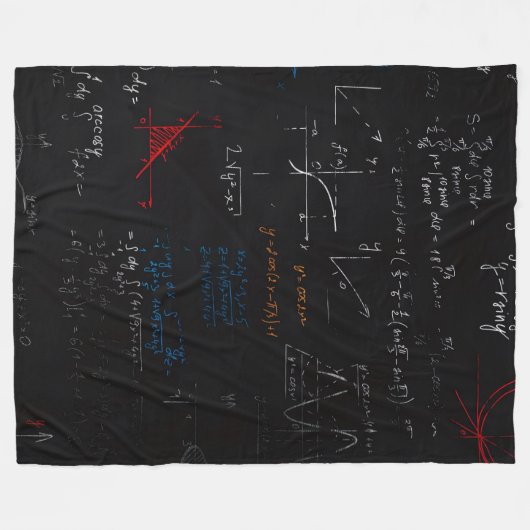 Wiskunde deken (Voorkant (Horizontaal))