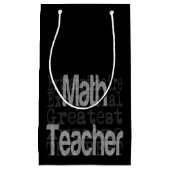 Wiskunde docent-extraordinaire klein cadeauzakje (Voorkant)